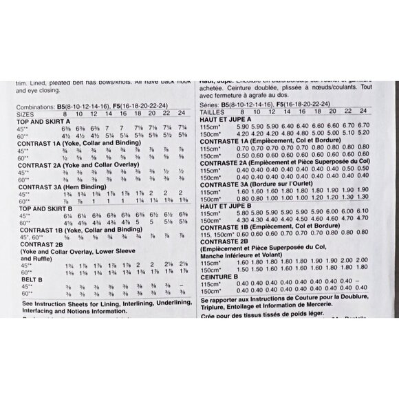 Butterick Sewing Pattern B5970 Victorian Edwardian Costume Blouse Long Skirt - Picture 4 of 4